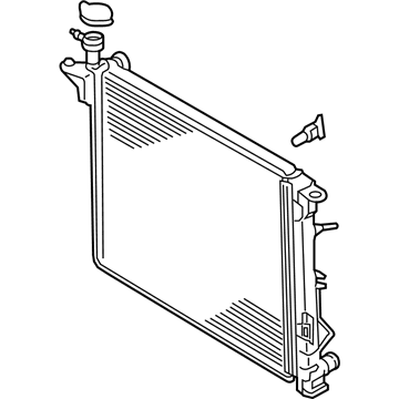 Kia 25310C6500 Radiator Assembly