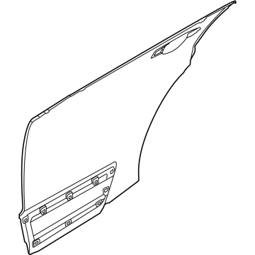 Kia 77111AT000 PANEL-REAR DOOR OUTE