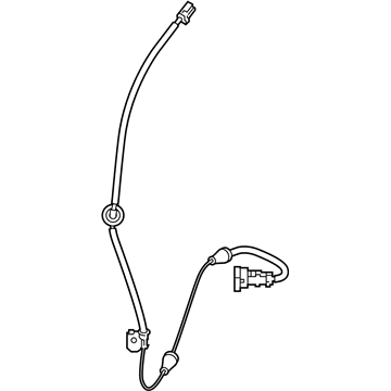 Kia 58950K0010 CABLE ASSY-ABSEXT,L