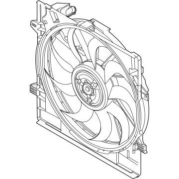 2022 Kia Carnival A/C Condenser Fan - 25380R0100