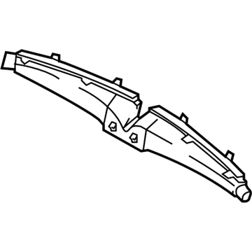 Kia 0K53A60870 Duct-DEFROSTER