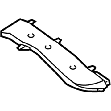 Kia 0K55261392C Duct Assembly-NO2