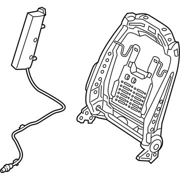 Kia 88410J5700WK Frame Assembly-Fr Seat B