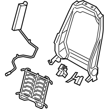 Kia 88410S9510 FRAME ASSY-FR SEAT B