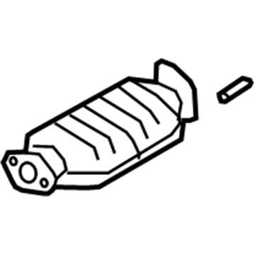 2007 Kia Optima Catalytic Converter - 2895025560