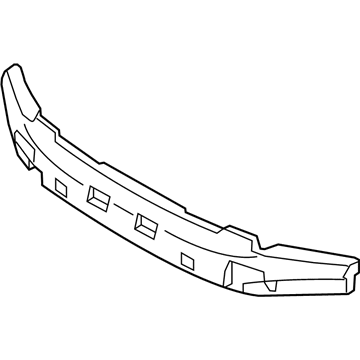 Kia 865201W030 ABSORBER-Front Bumper