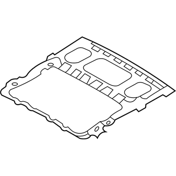 Kia 671154D510 Ring Assembly-Sunroof Reinforcement