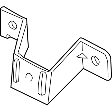 Kia 0K53A66781 Bracket-Horn,LH