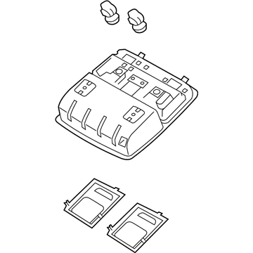 Kia 928001U100H9 Lamp Assembly-OVERHEADEAD Console