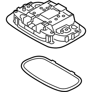 Kia 92850C5000BHH Lamp Assembly-Room