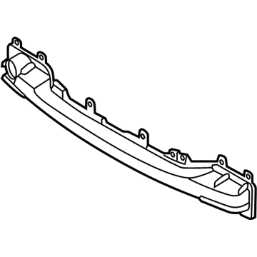 Kia 86631J5000 Beam-Rear Bumper