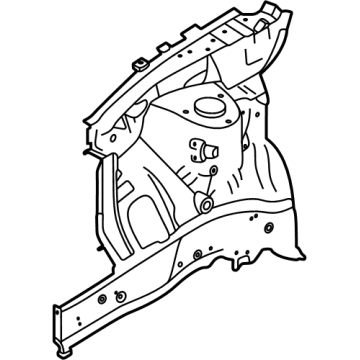 Kia 64502Q5001 PANEL ASSY-FNDR APRO