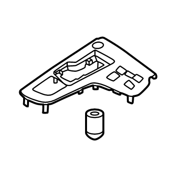 Kia 84650DW000WK COVER ASSY-CONSOLE U