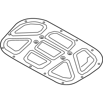 Kia 81125D5000 Pad-Hood Insulating