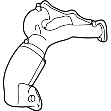 Kia 2851037381 Exhaust Manifold Assembly, Right