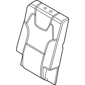 Kia 89A45S9001 Pad Assembly-3RD Seat Ba