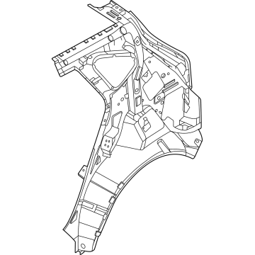 Kia 71602Q5110 Panel Assembly-Quarter I