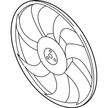 Kia Fan Blade - 25231D9500