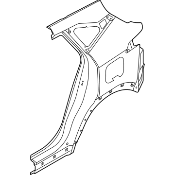 Kia 71503Q5C10 Panel Assembly-Quarter O