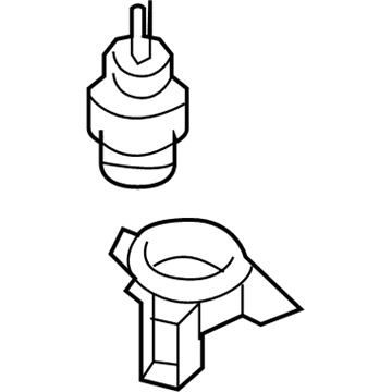 Kia 218104D500 Engine Mounting Bracket Assembly