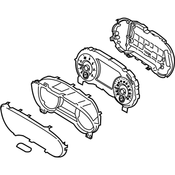 Kia 94011J5200 Cluster Assembly-Instrument