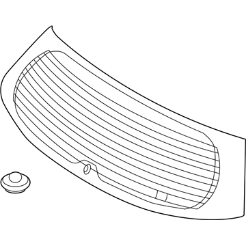 Kia 871101U000 Glass-Tail Gate