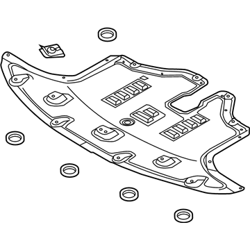 Kia 29110C6500 Panel Assembly-Under Cover