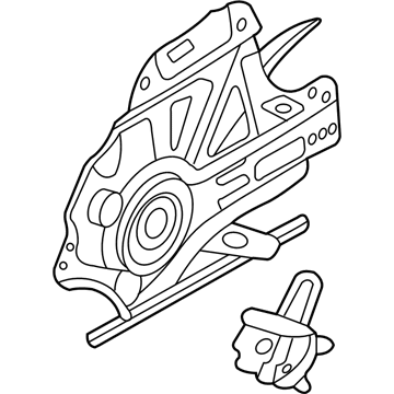 Kia 824014D010 Regulator Assembly-Front Door