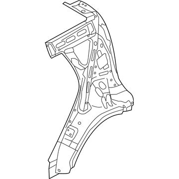 Kia 71601E4401 Panel Assembly-Quarter Inner