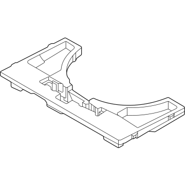 Kia 85750P1700 TRAY-LUGGAGE,CENTER