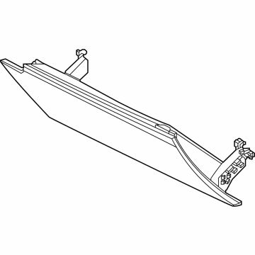 Kia 84512CV100WK COVER ASSY-GLOVE BOX