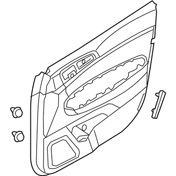 Kia 82308D9050WK Panel Assembly-Front Door