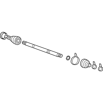 Kia 4950738F00 Joint Kit-Front Axle