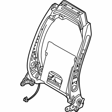 Kia 88310CV110 FRAME ASSY-FR SEAT B