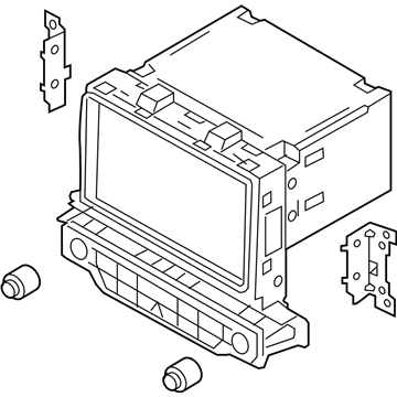 Kia 96560G5020 Head Unit Assembly-Avn