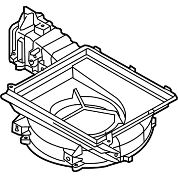 Kia 97114A9100 Case-Blower,Upper