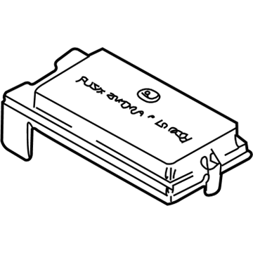 Kia 0K52W66765 Cover-Main Fuse