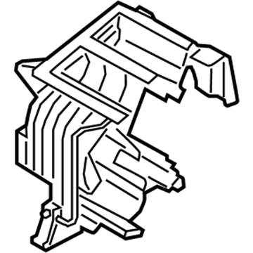 Kia 97134J5000 Case-Heater & EVAPORATOR