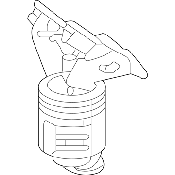 2010 Kia Optima Catalytic Converter - 285103E836