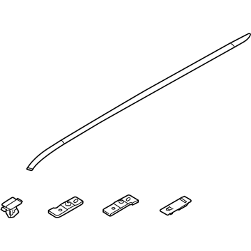 Kia 87230B2100 MOULDING Assembly-Roof