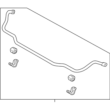 2022 Kia Stinger Sway Bar Kit - 54810J5000