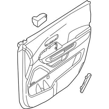 Kia 82306A9000BFP Panel Assembly-Front Door