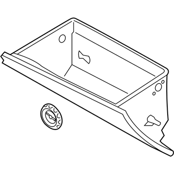 2015 Kia Forte Glove Box - 84510A7120DFR