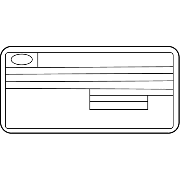 Kia 324022BSP5 Label-Emission