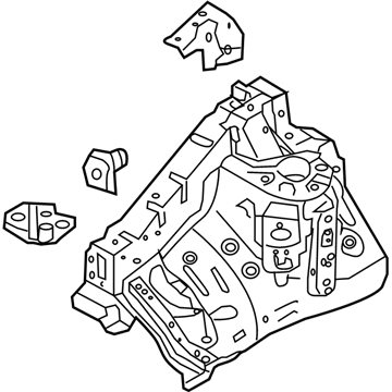 Kia 645023W000 Panel Assembly-Fender Apron