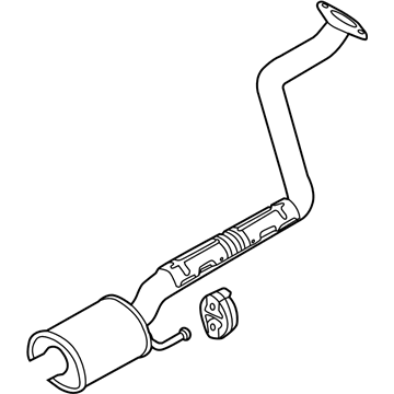 2017 Kia Forte Muffler - 28650A7750