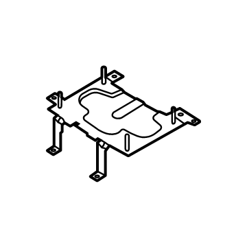 Kia 37554BY000 BRACKET-POWER RELAY