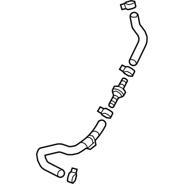 Kia 59130C1400 Hose Assembly-Brake Booster