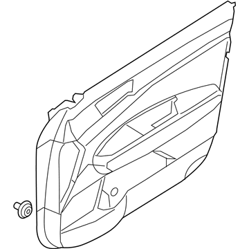 Kia 82307D5070BX9 Panel Assembly-Front Door