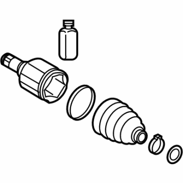 Kia 495L3AT000 JOINT KIT-DIFF SIDE